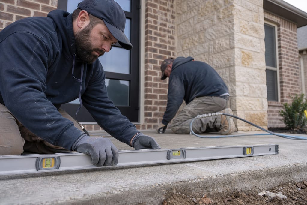 Level check photo